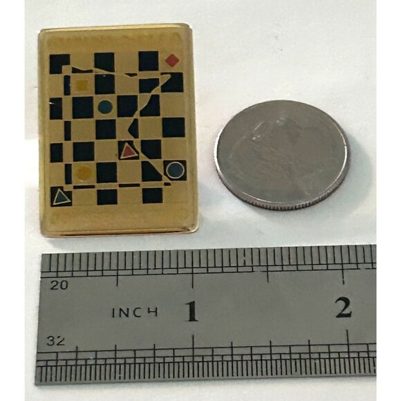 Vintage Odyssey of the Mind Minnesota Game Lapel Pin - Picture 2 of 3
